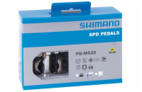 Pedály SHIMANO PD-M520 stříbrné 