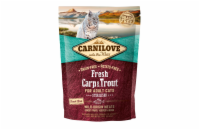 Carnilove Cat Fresh Carp & Trout - Sterilized 0,4kg granule pro kočky