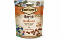 Carnilove Dog Crunchy Snack Ostrich with Blackberries with fresh meat 200g pamlsky pro psy