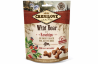 Carnilove Dog Crunchy Snack Wild Boar with Rosehips with fresh meat 200g pamlsky pro psy