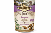 Carnilove Dog Semi Moist Snack Quail enriched with Oregano 200g pamlsky pro psy