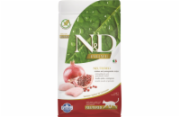 N&D PRIME CAT Neutered Chicken & Pomegranate 1,5kg granule pro kastrované kočky