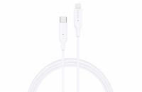 Hama MFi USB-C Lightning kabel pro Apple, 1 m, bílá