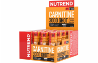 Nutrend CARNITINE 3000 SHOT, 20x 60 ml, jahoda