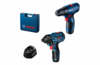 Bosch GSR 120-Li + GDR 120-Li + 2× GBA 12V 2.0Ah + GAL 1210 CV (0.601.9G8.023)