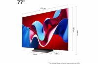 77" LG OLED77C44LA