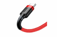 Baseus Cafule kabel USB-C 3A 1m (červený)