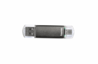 Hama flashPen "Leata Twin" 64 GB 10 MB/s USB 2.0, šedá