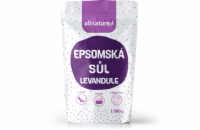 Allnature Epsomská sůl Levandule 1 kg