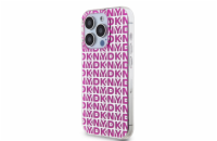 DKNY PC/TPU Repeat Pattern Zadní Kryt pro iPhone 15 Pro Max Pink