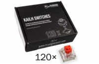 Glorious Kailh Box Red Switches, 120 ks