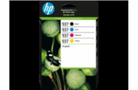 HP 937 CMYK Original Ink Cartridge 4-Pack (1,450 / 800 / 800 / 800 pages)