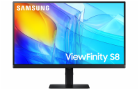 Samsung ViewFinity S8/S80D/27"/IPS/4K UHD/60Hz/5ms/Black/2R