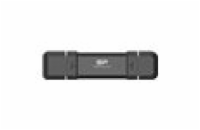 SILICON POWER DS72 250GB USB-A USB-C 1050/850 MB/s External SSD Black