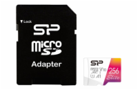 SILICON POWER memory card Elite Micro SDXC 256GB UHS-I A1 V10