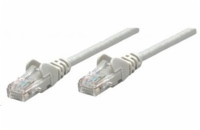 Intellinet patch kabel, Cat6 Certified, CU, UTP, PVC, RJ45, 10m, šedý