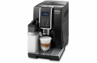 DeLonghi Dinamica ECAM 350.55.B automatický kávovar, 15 bar, vestavěný mlýnek, mléčný systém, zásobník na mletou kávu