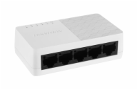 HIKVISION switch DS-3E0105D-O/ 5x port/ 10/100 Mbps RJ45 ports/ 1 Gbps/ napájení 5 VDC, 0.6 A