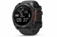 Garmin fenix® 8 – 51 mm, AMOLED, SIate Grey, silikonový řemínek