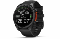 Garmin fenix® 8 – 47 mm, AMOLED, SIate Grey, silikonový řemínek