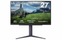 LG UltraGear/27GS85Q-B/27"/IPS/QHD/180Hz/1ms/Black/2R