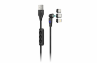 CONNECT IT Magnetic PowerLink 3in1 kabel (USB-C/Lightning/MicroUSB), 2m, ČERNÁ