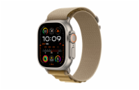 Apple Watch Ultra 2/49mm/Natural/Sport Band/Tan Alpine/Large