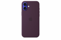 iPhone 16 Plus Silicone Case with MS - Plum