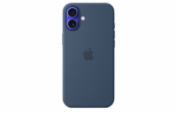 iPhone 16 Plus Silicone Case with MS - Denim