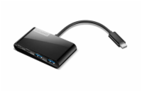 Lenovo Hub Select 4-Port USB-C, 2x USB-A + 2x USB-C, černý