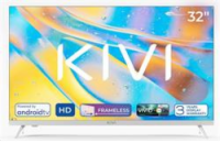 KIVI - 32 , HD, AndroidTV 11, Bílá, 1366x768, 60 Hz, rep.2x8W, 26 kWh/1000h , HDMI 3x, USB 2x,