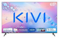 KIVI - 65 , UHD, Android TV 11, Černá, 3840x2160, 60 Hz,rep. 2x12W, 101 kWh/1000h , BT5, HDMI 4x, USB 2x