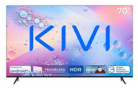 KIVI - 70 , UHD, Android TV 11, Černá, 3840x2160, 60 Hz,rep. 2x12W, 115 kWh/1000h , BT5, HDMI 4x, USB 2x