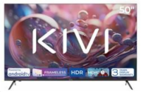 KIVI - 50 , UHD, Android TV 11, Černá, 3840x2160, 60 Hz, rep. 2x12W, 65 kWh/1000h , BT5.1, HDMI 4x, USB 2x