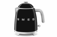 Smeg KLF05BLEU mini rychlovarná konvice, 0,8 l / 3 šálky, 1400 W, styl 50. let, černá