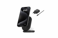 Belkin BOOST CHARGE™ Qi2 15W 2v1 Magnetický nabíjecí stojan, skládací, černá