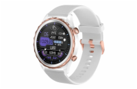 CARNEO Queen HR+/44mm/Rose Gold/Sport Band/White