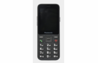 Panasonic KX-TU250EXB mobilní telefon pro seniory -  barevný displej 2,4", fotoaparát, USB-C, 4G, černý