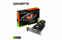 GIGABYTE VGA NVIDIA GeForce RTX 4060 Low Profile OC 8G, 8G GDDR6, 2xDP, 2xHDMI 