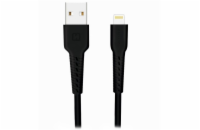 Swissten datový kabel usb / lightning 1,0 m černý