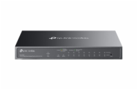 TP-Link OMADA switch ES210GMP (9xGbE,1xGbE/SFPcombo,8xPoE+,123W, fanless)