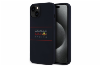 Red Bull Silicone Horizontal Logo MagSafe Zadní Kryt pro iPhone 14 Navy Vstupte do světa rychlosti a preciznosti s originálním krytem Oracle Red Bull Racing, který přináší špičkovou ochranu pro váš t