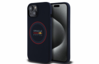 Red Bull Silicone Red Ring MagSafe Zadní Kryt pro iPhone 14 Navy Vstupte do světa rychlosti a preciznosti s originálním krytem Oracle Red Bull Racing, který přináší špičkovou ochranu pro váš telefon.