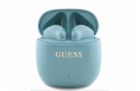 Guess Printed Classic Logo TWS Bezdrátová Sluchátka Turquoise Bezdrátová Sluchátka Guess Printed Classic Logo TWS. Objevte svět neomezené svobody a špičkového zvuku s bezdrátovými sluchátky Guess. Ta