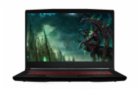 MSI GF65 Thin 9SD 15,6 palců, 8 GB, Intel Core i7-9750H 2.60 GHz, 512 GB NVMe SSD, Windows 11 Home, 1920 x 1080 px, Intel UHD Graphics 630 + nVIDIA GeForce GTX 1660 Ti 6GB, Bluetooth, WIFI, Webkamera