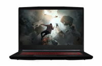 MSI GF65 Thin 9SD 15,6 palců, 8 GB, Intel Core i7-9750H 2.60 GHz, 512 GB NVMe SSD, Windows 11 Home, 1920 x 1080 px, Intel UHD Graphics 630 + nVIDIA GeForce GTX 1660 Ti 6GB, Bluetooth, WIFI, Webkamera