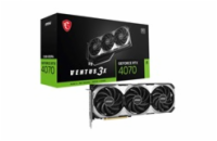 MSI VGA NVIDIA GeForce RTX 4070 VENTUS 3X E1 12G OC, 12G GDDR6, 3xDP, 1xHDMI