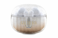 Guess Glitter Gradient TWS Bezdrátová Sluchátka Gold Guess Glitter Gradient - Sluchátka Bluetooth TWS + nabíjecí pouzdro (zlaté). PN: GUTWSHDGKEED