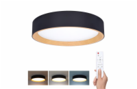 Svítidlo stropní SOLIGHT WO8016 Larios Black 48W