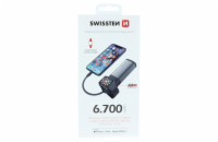 SWISSTEN 2in1 Apple Watch MFI powerbank 6700 mAh